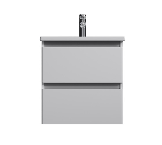 Тумба с раковиной, подвесная, 55 см, 2 ящика AM.PM M85-FHX0552-WC0552WG38 X-Joy