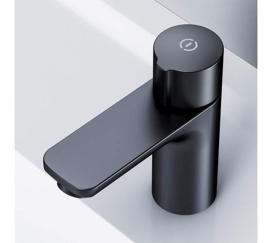 Смеситель для умывальника TouchReel, чёрный AM.PM F85A02522 X-Joy