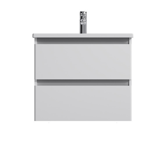 Тумба с раковиной, подвесная, 65 см, 2 ящика AM.PM M85-FHX0652-WC0652WG38 X-Joy