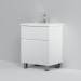Тумба с раковиной, напольная, 60 см AM.PM M91-FSX0602-WC0602WG38 GEM S