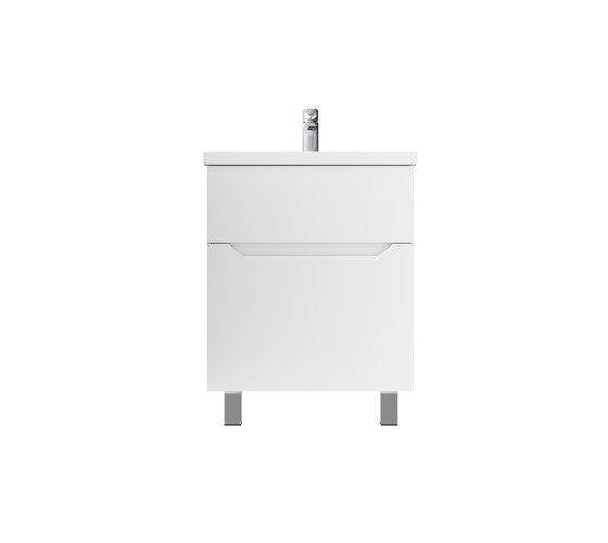 Тумба с раковиной, напольная, 60 см AM.PM M91-FSX0602-WC0602WG38 GEM S