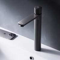 Змішувач для умивальника TouchReel, високий, чорний AM.PM F85A92522 X-Joy