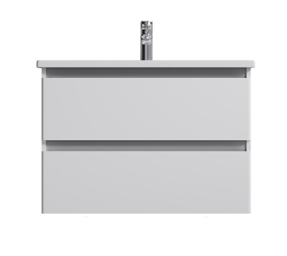 Тумба с раковиной, подвесная, 80 см, 2 ящика AM.PM M85-FHX0802-WC0802WG38 X-Joy