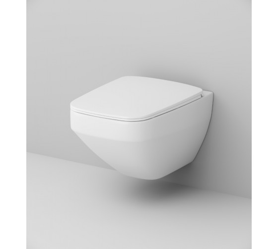 Унитаз подвесной безободковый FlashClean с сидением микролифт AM.PM C50A1700SC Inspire 2.0