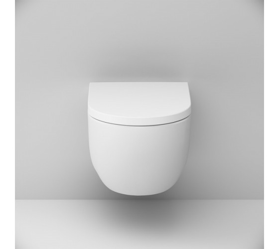 Подвесной унитаз FlashClean с сиденьем микролифт AM.PM C801701SC Like