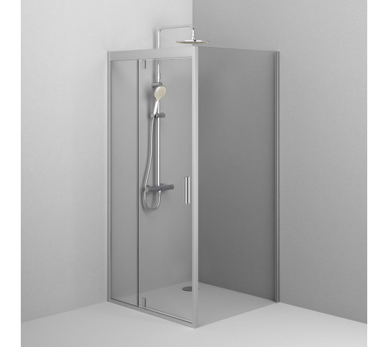 Душеве огородження Square Pivot 90x90 см, без піддону AM.PM W90UG-404-090MT Gem