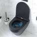 Подвесной унитаз FlashClean с сиденьем микролифт, черн мат AM.PM C701700MBSC Spirit V2.0