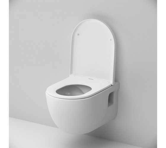 Подвесной унитаз FlashClean с сиденьем микролифт AM.PM C801701SC Like