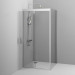 Душеве огородження Square Pivot 90x90 см, без піддону AM.PM W90UG-404-090MT Gem