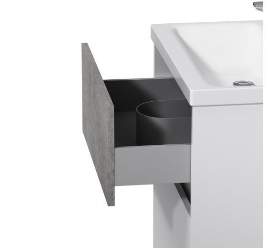 Тумба с раковиной, напольная, 60 см AM.PM M91-FSX0602-WC0602BF38 GEM S