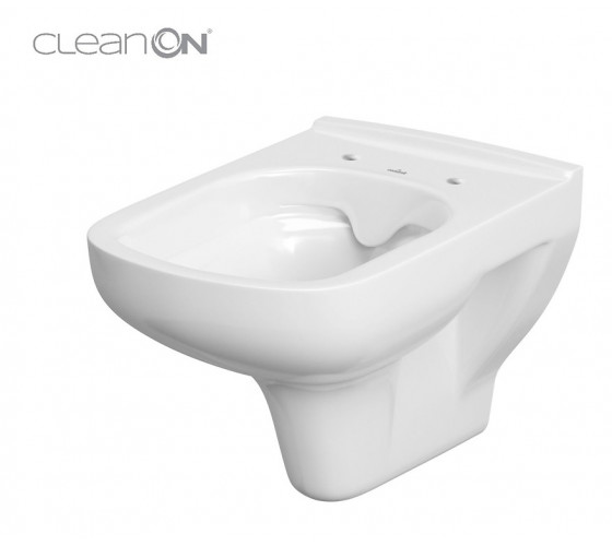 Унитаз подвесной Cersanit Colour Clean On, без сиденья, (K103-024)