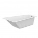 Ванна акриловая Cersanit Crea 160x100, правая с ножками, (S301-230)