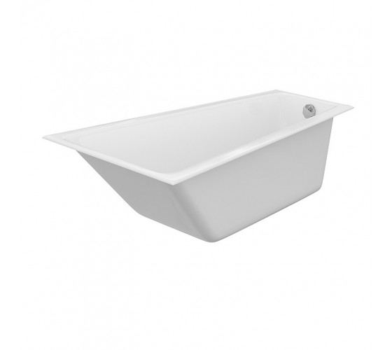 Ванна акриловая Cersanit Crea 160x100, левая с ножками, (S301-232)