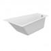 Ванна акриловая Cersanit Crea 160x100, левая с ножками, (S301-232)