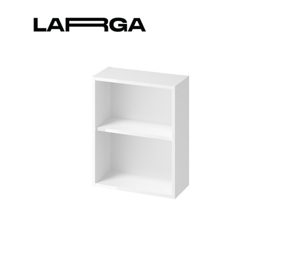Тумба під стільницю Cersanit Larga 20 відкрита бічна біла (S932-093)