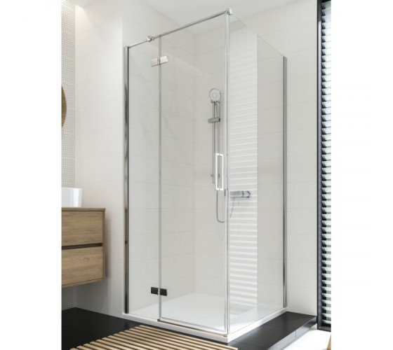 Душевая кабина Cersanit Jota 90x90 правая, прозрачное стекло, без поддона, (S160-002)