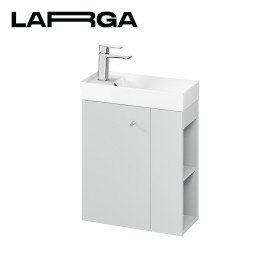 Тумба под раковину Cersanit Larga 50x22 серая (S932-066-DSM)