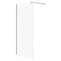 Душова стінка Walk-in Cersanit Mille 90х200 профіль хром (S161-006)
