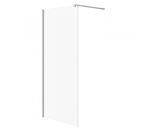 Душова стінка Walk-in Cersanit Mille 90х200 профіль хром (S161-006)