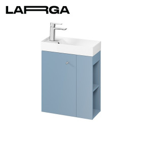 Тумба под раковину Cersanit Larga 50x22 голубая (S932-065-DSM)