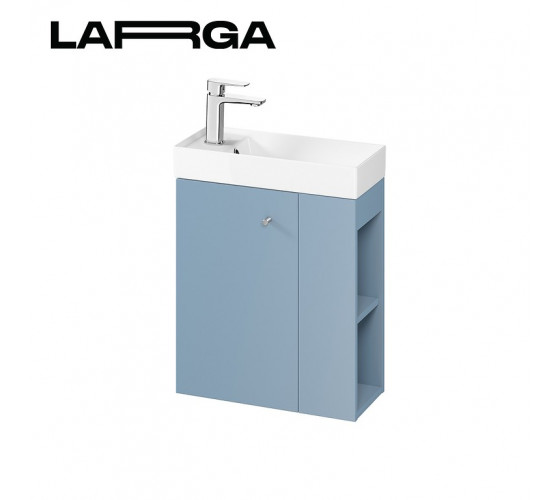 Тумба під раковину Cersanit Larga 50x22 блакитна (S932-065-DSM)