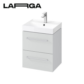Тумба под раковину Cersanit Larga 50х38 серая (S932-069)