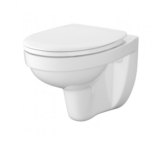 Унитаз подвесной Mito (Cersanit) Cersania Simple On с сиденьем дюропласт (СЕТ 469),  S701-554