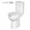 Унитаз-компакт Cersanit Etiuda 593 Clean On 011 без сиденья, (K100-387)