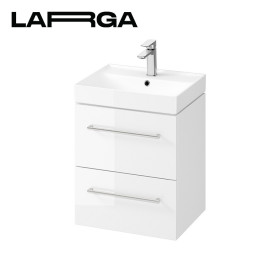 Тумба под раковину Cersanit Larga 50х38  белая (S932-067)