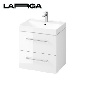 Тумба под раковину Cersanit Larga 60 белая (S932-070)