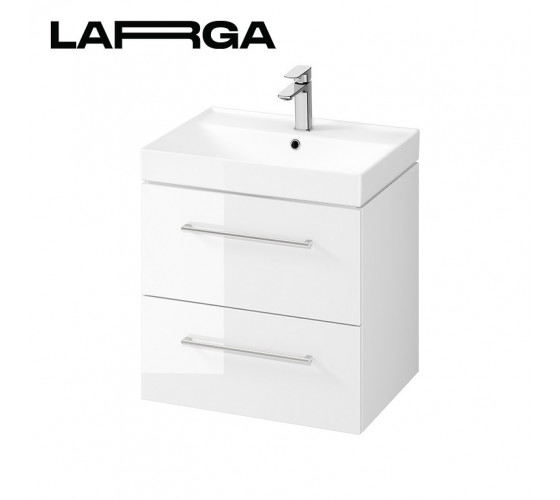 Тумба под раковину Cersanit Larga 60 белая (S932-070)