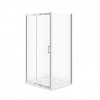 Душевая кабина Cersanit Basic 100x80, прозрачное стекло, без поддона, (S158-006)