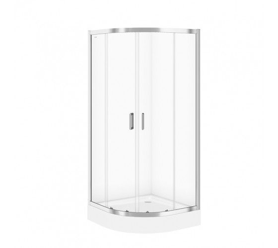 Душова кабіна напівкругла Cersanit Arteco 90*90*190 см без піддону (S157-002)