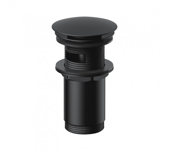 Донный клапан Click-Clack универсальный Cersanit чёрный,  (S951-701)