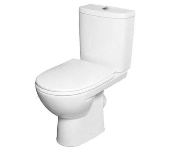 Унітаз-компакт Kolo Freja Premium сидіння Duroplast Soft-Close, косий випуск (L79046000)