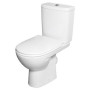 Унітаз-компакт Kolo Freja Premium сидіння Duroplast Soft-Close, косий випуск (L79046000)