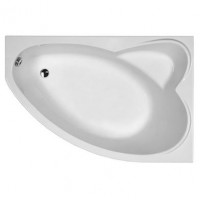 Ванна акрилова Kolo SUPERO 150x100, асиметрична, права, з ніжками (5536000)