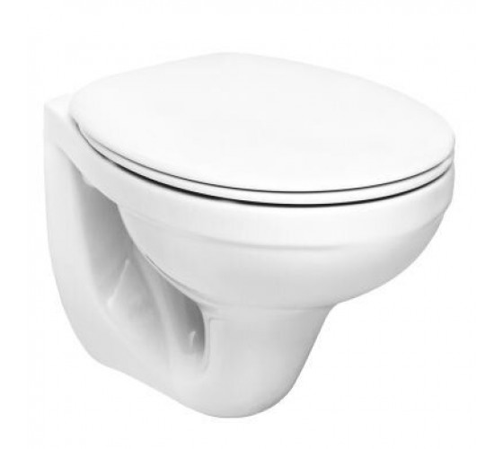Інсталяція Geberit Duofix Pro 20 з клавішею Delta01 біла + унітаз KOLO Idol із сидінням Soft Close (118.315.11.1)
