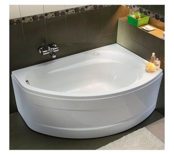 Ванна акрилова Kolo SUPERO 145x85, асиметрична, права, з ніжками (5533000)