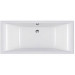 Ванна акрилова Kolo SUPERO DUO 180x80, прямокутна, центральний злив, з ніжками (5363000)