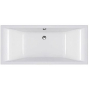 Ванна акрилова Kolo SUPERO DUO 180x80, прямокутна, центральний злив, з ніжками (5363000)