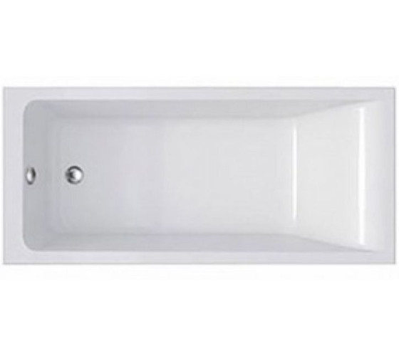 Ванна акрилова Kolo SUPERO 160x75, прямокутна, з ніжками (5360000)