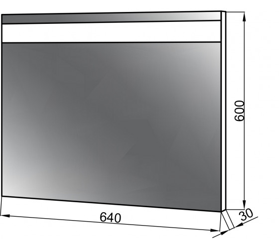 Зеркало Юввис Valencia Z-64 LED