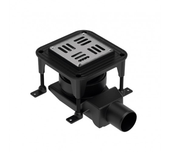 Трап для душа Waterway Spot X серый корпус 100х100 (WSX100001G2)
