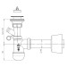 Сифон для умывальника Prevex Basic PR4-D4NR4-002