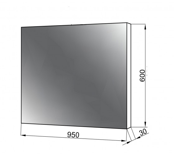 Зеркало Юввис Light 950