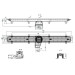 Трап для душа Waterway Stripe 70 с решеткой Base slim (WSL700001)