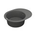Кухонна мийка Vankor Lira LMO 02.57 Black з сифоном