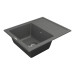 Кухонна мийка Vankor Lira LMP 02.55 Gray з сифоном