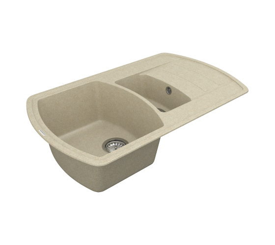 Кухонна мийка Vankor Norton NMP 04.86 Beige з сифоном